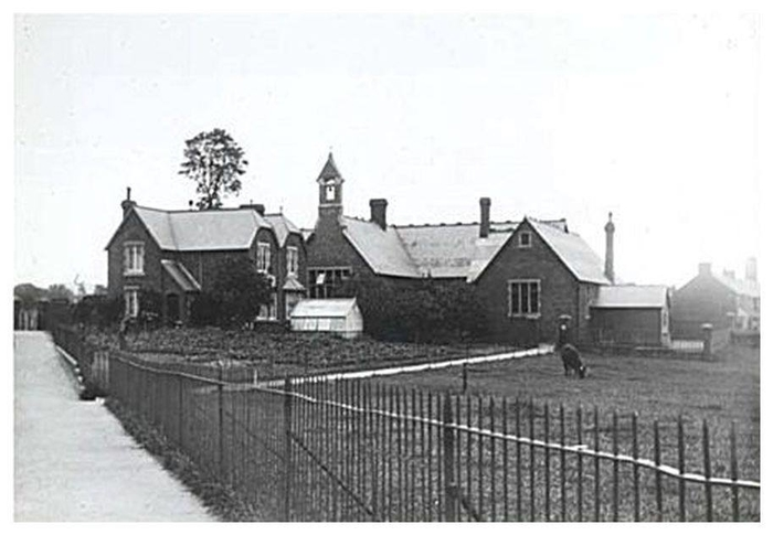 South Lawn Terrace site in 1910