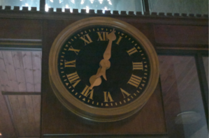 Clock in Heavitree Parish Church