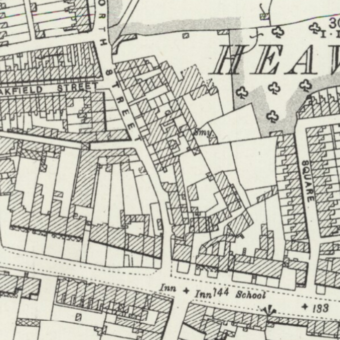Map of North Street, 1904